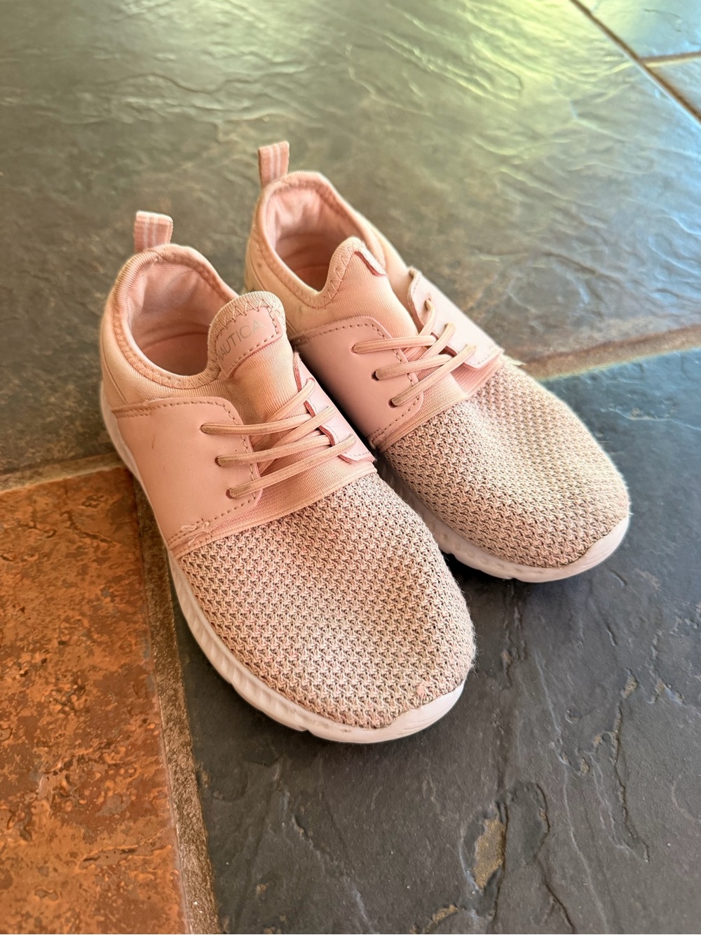 Girls Nautica Pink Sneakers  Size 12